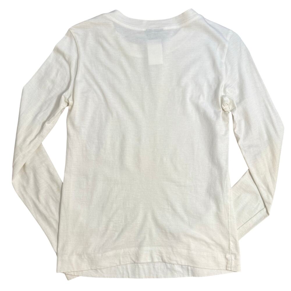 VTG Just Cavalli Koi Shirt Y2K Long Sleeve 100% Cotton White Women’s Size 42 - Picture 2 of 12